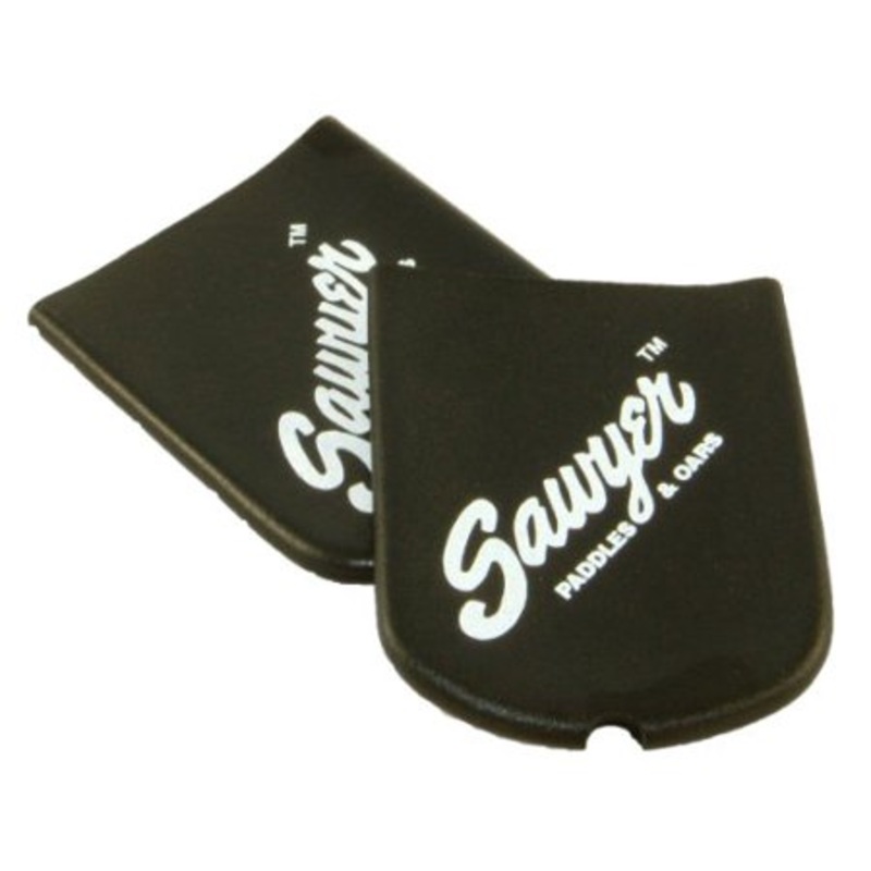 Protoco Oar Tips for Sawyer Paddles  Black  4.9-5.1 X 6-Inch