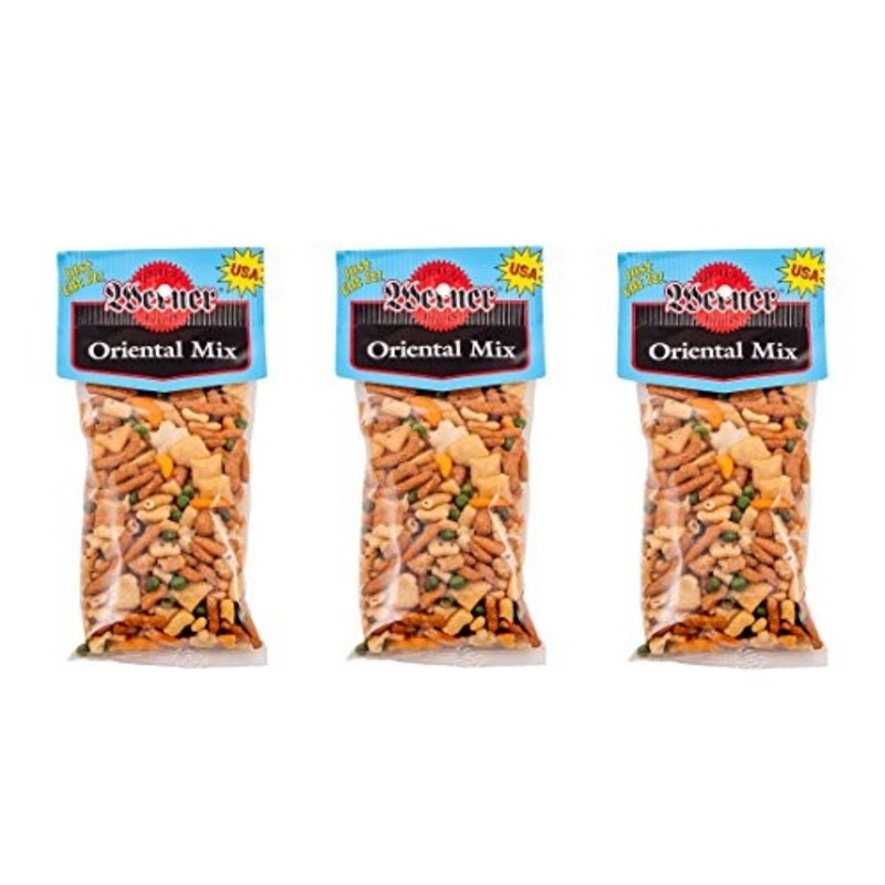 Gourmet Oriental Snack Mix - 6 Oz. Bag (Pack of 3)