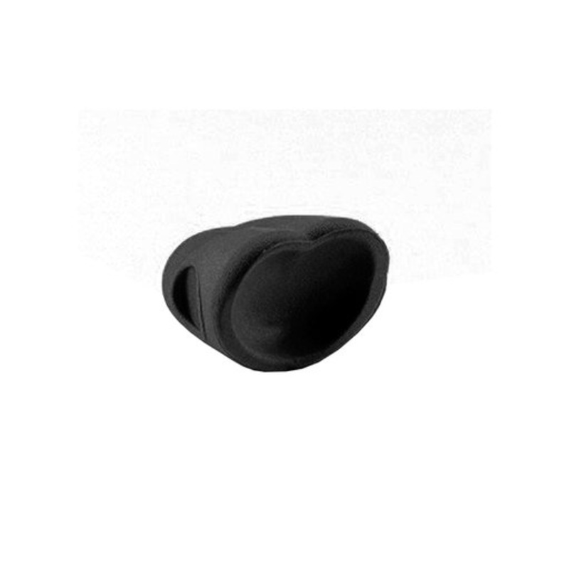 Surface Seducer Double Barrel Popper &Slider Body - Black - XS - #8 Hook