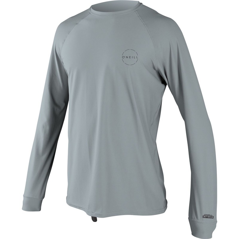 O'Neill 24-7 Traveler Long Sleeve Sun Shirt (Cool Grey/Cool Grey) Men's Swimwear