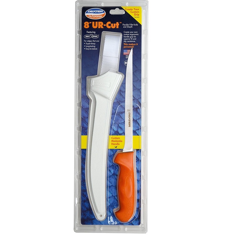 Flexible Fillet,Mldbl Hndl W/Scabbard,8"
