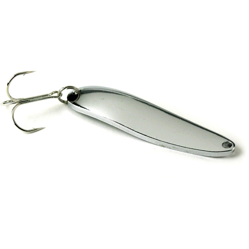 Nickel Plated Casting Spoon, 2 34 Oz, 4 38 Carded