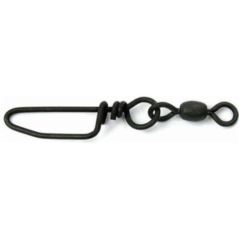 Stainless Coastlock Snap Swivels 120Lb, Black Oxide, 4PK