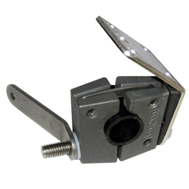 Magma Grills Magma Single Horizontal Round Rail Mount for Rectangular Grills - T-380 - T10-380