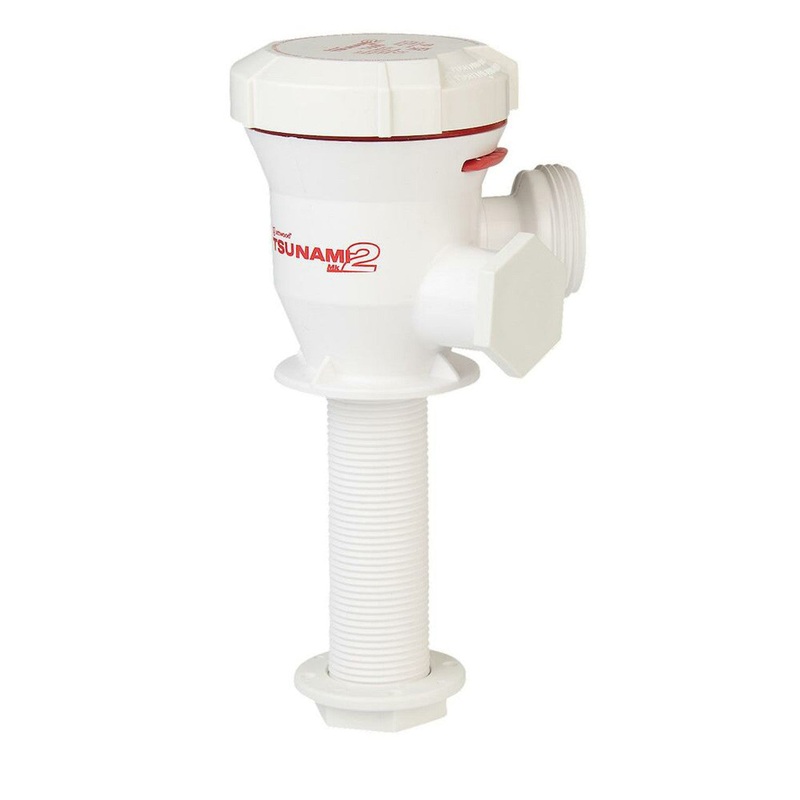 Attwood Tsunami MK2 T500 Aerator 12V Straight Inlet - 5640-4