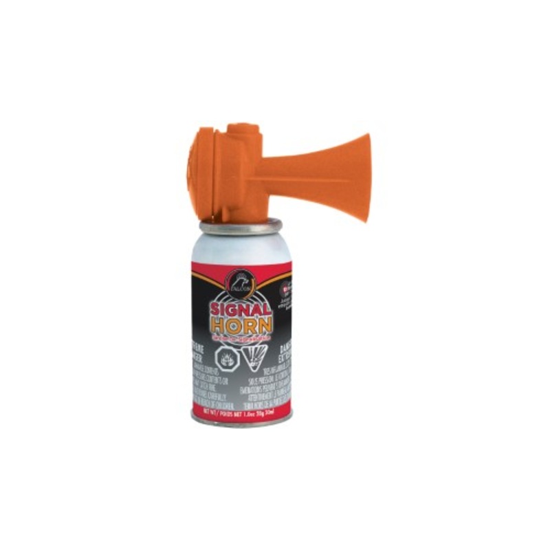 Falcon FSH 1 Oz Signal Horn White/Dark Orange - Marine Safety