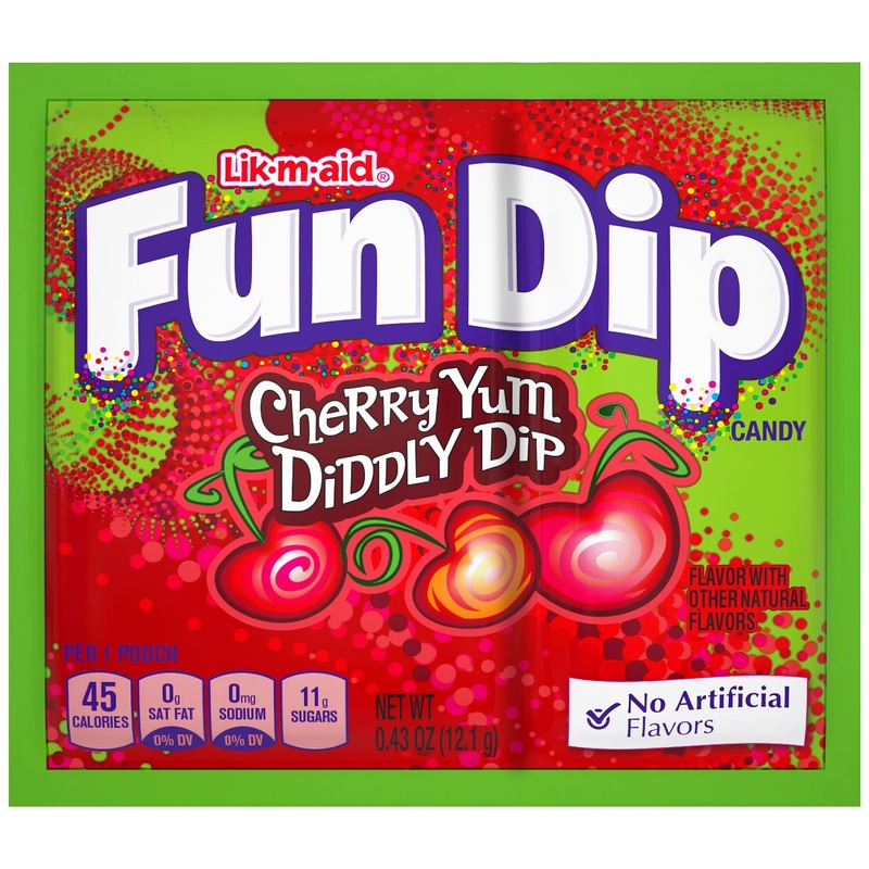 Fun Dip Cherry Yum Diddly Dip