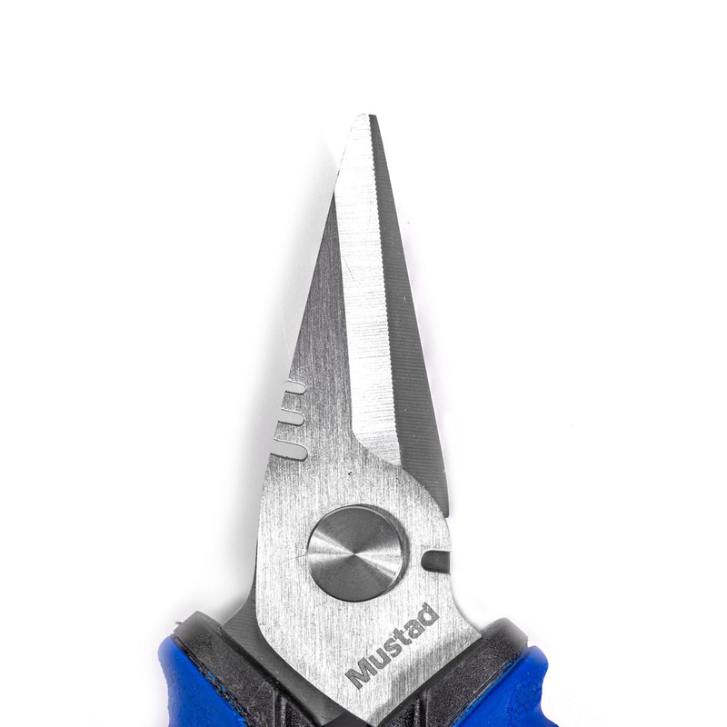 Mustad 5, Scissors, 420 Stainless Steel, Fine Polished
