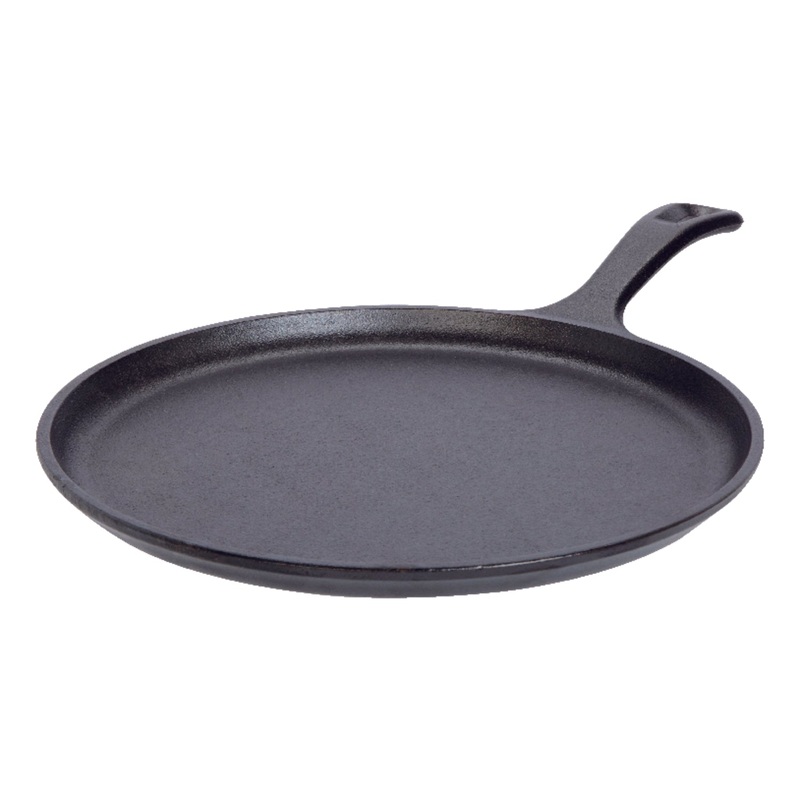 Lodge 10.5 in. Cast Iron Griddle in Black